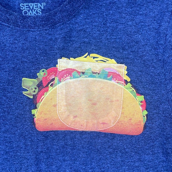 Seven Oaks Taco Tee TShirt Unisex - Picture 2 of 5